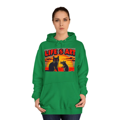 Stylish College Hoodie | Customizable Comfort for Everyone