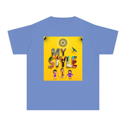 Youth Midweight Tee | Colorful Graphic Design