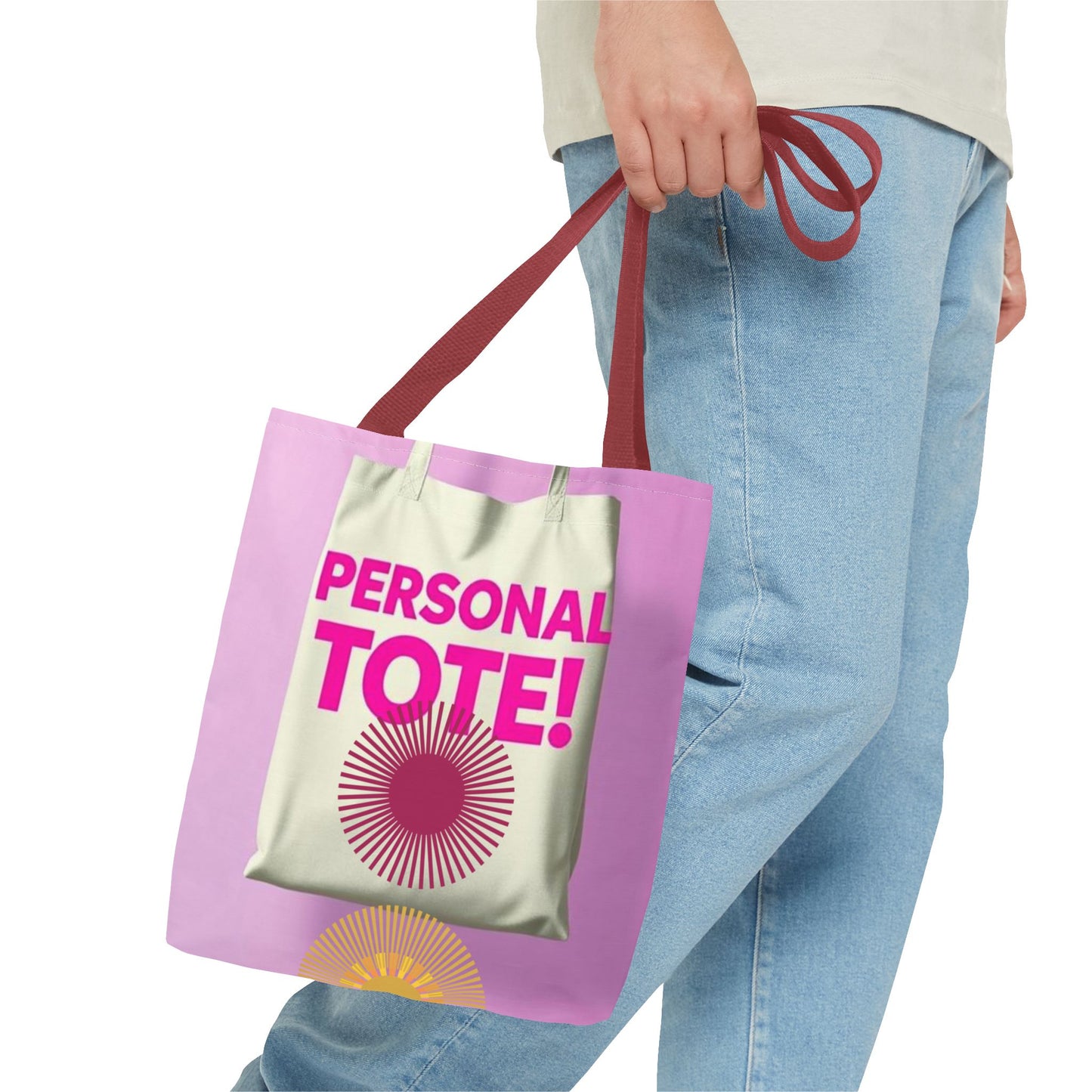 Personal Tote Bag - Vibrant & Fun Large Carry-All for Everyday Use