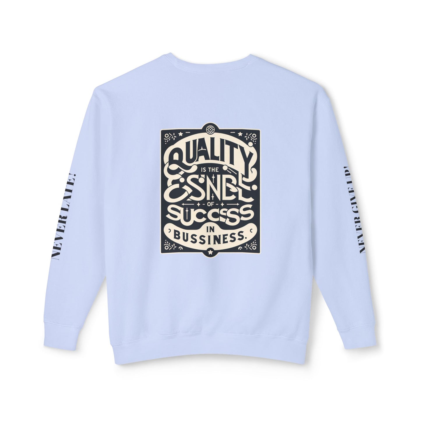 Super Shirt: Unisex Lightweight Crewneck Sweatshirt