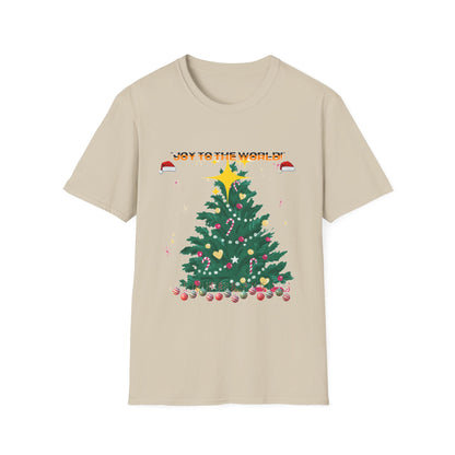 "Festive Christmas Unisex Softstyle T-Shirt | Exclusive Artify Design Holiday Apparel"