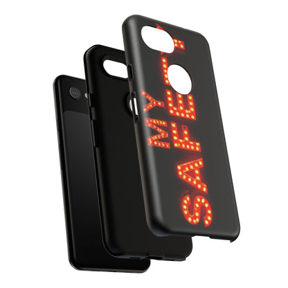 Vibrant Phone Case: 'MY SAFETY' Design for Protection and Style