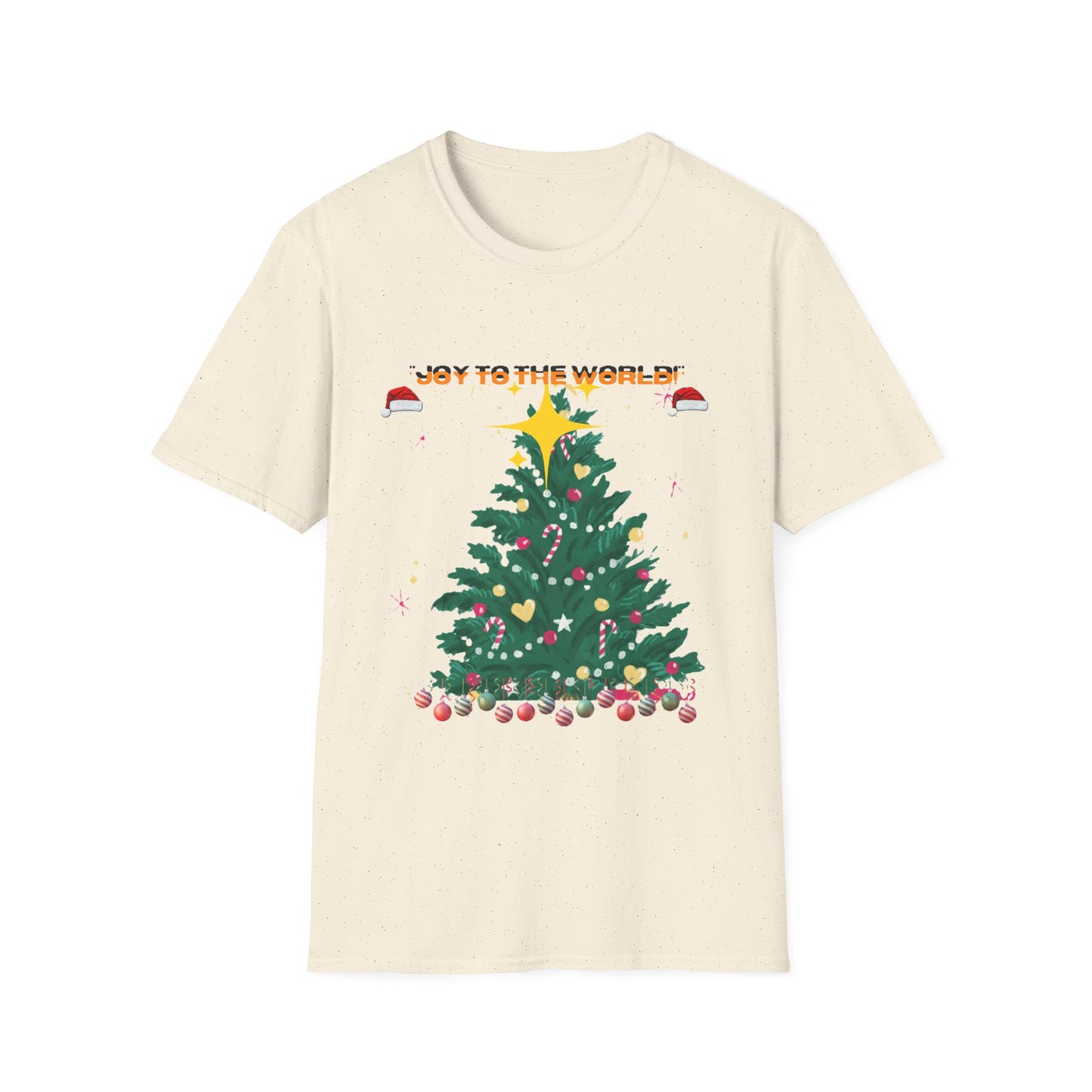 "Festive Christmas Unisex Softstyle T-Shirt | Exclusive Artify Design Holiday Apparel"