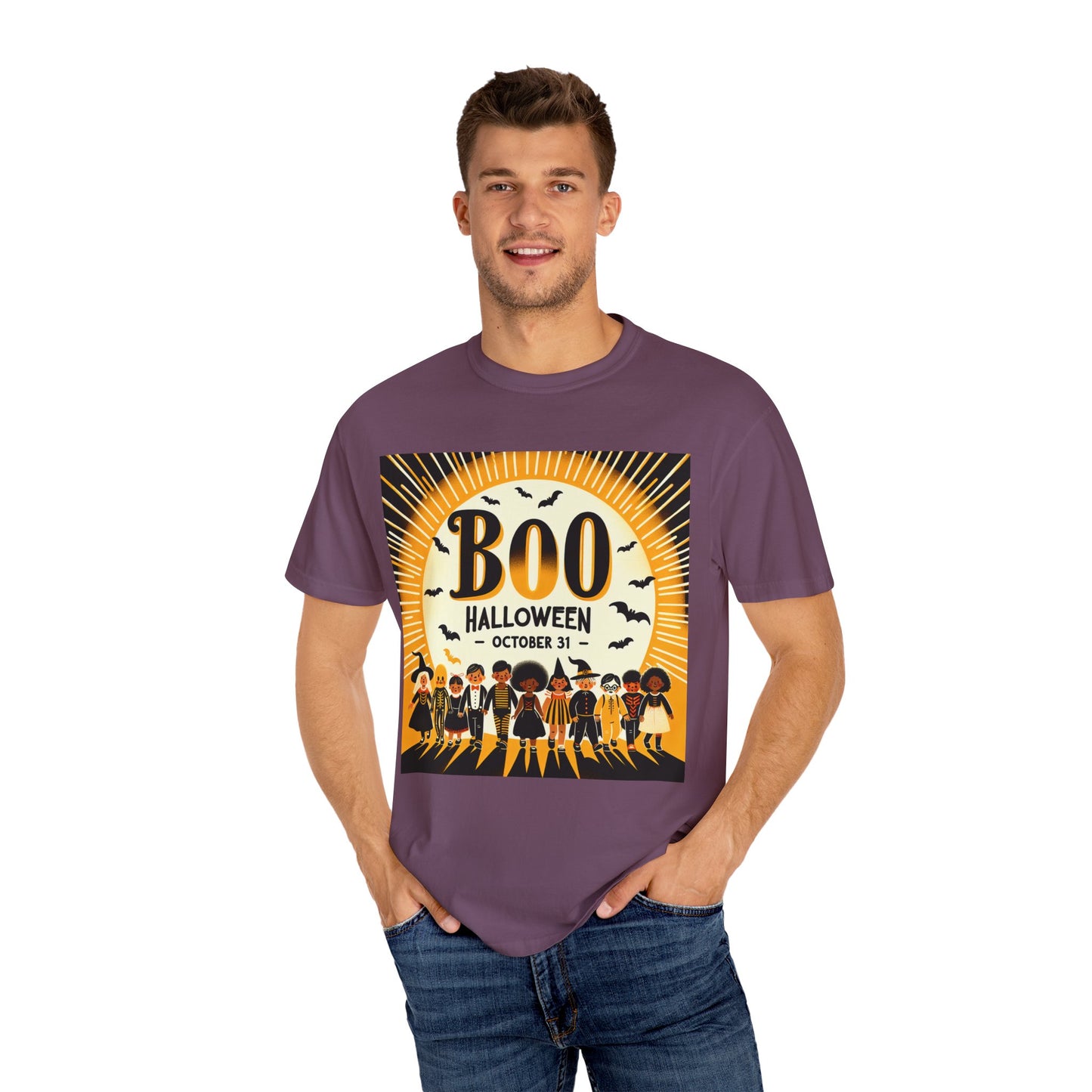 HALLOWEEN T-shirt - Unisex Garment-Dyed T-shirt