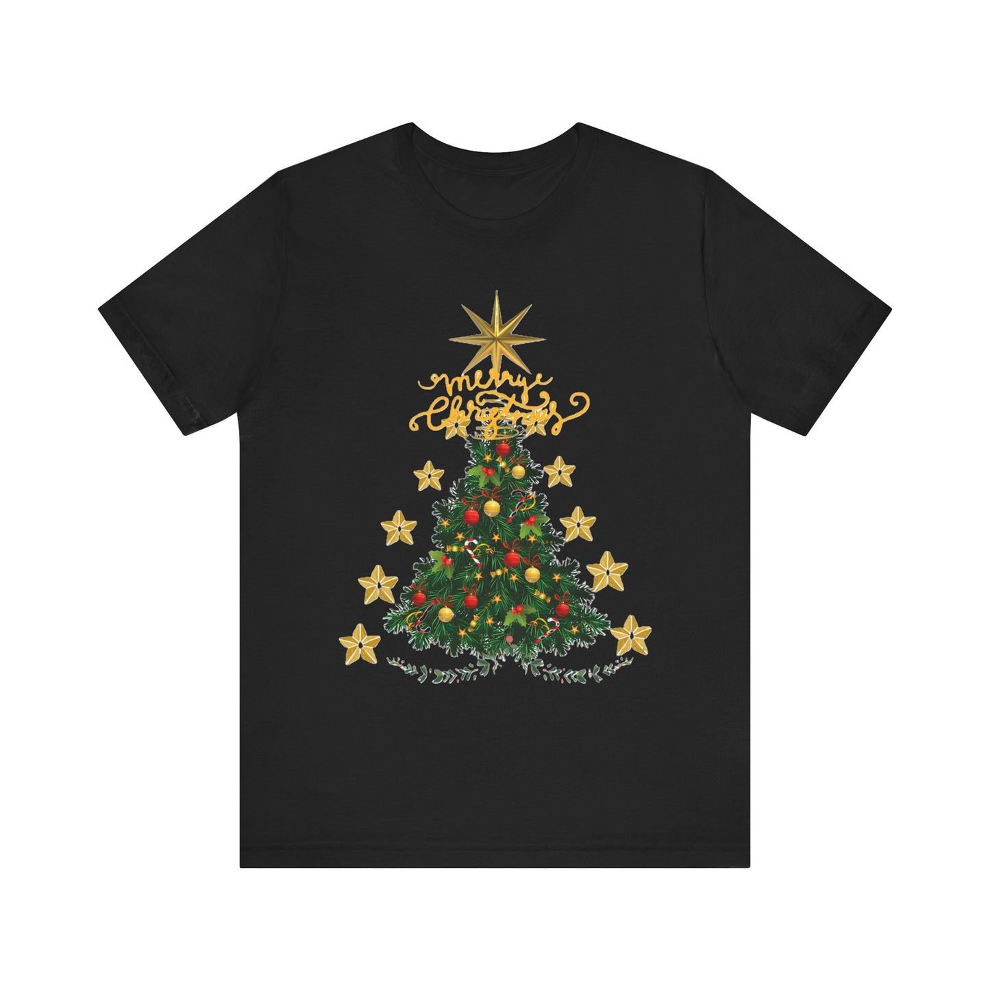 Christmas Tree designed Comfortable and Classic Tee