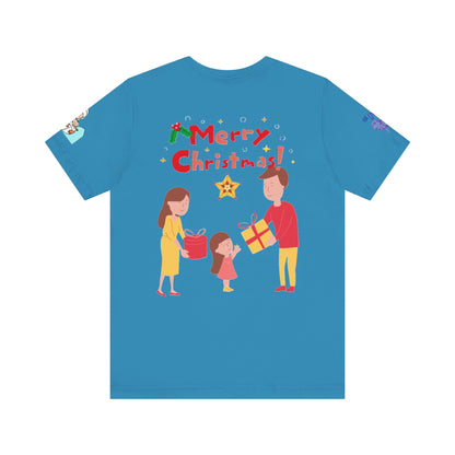 Merry Christmas Unisex Tee | Unique Graphic for Holiday by Artify Wear, OZAN Digital