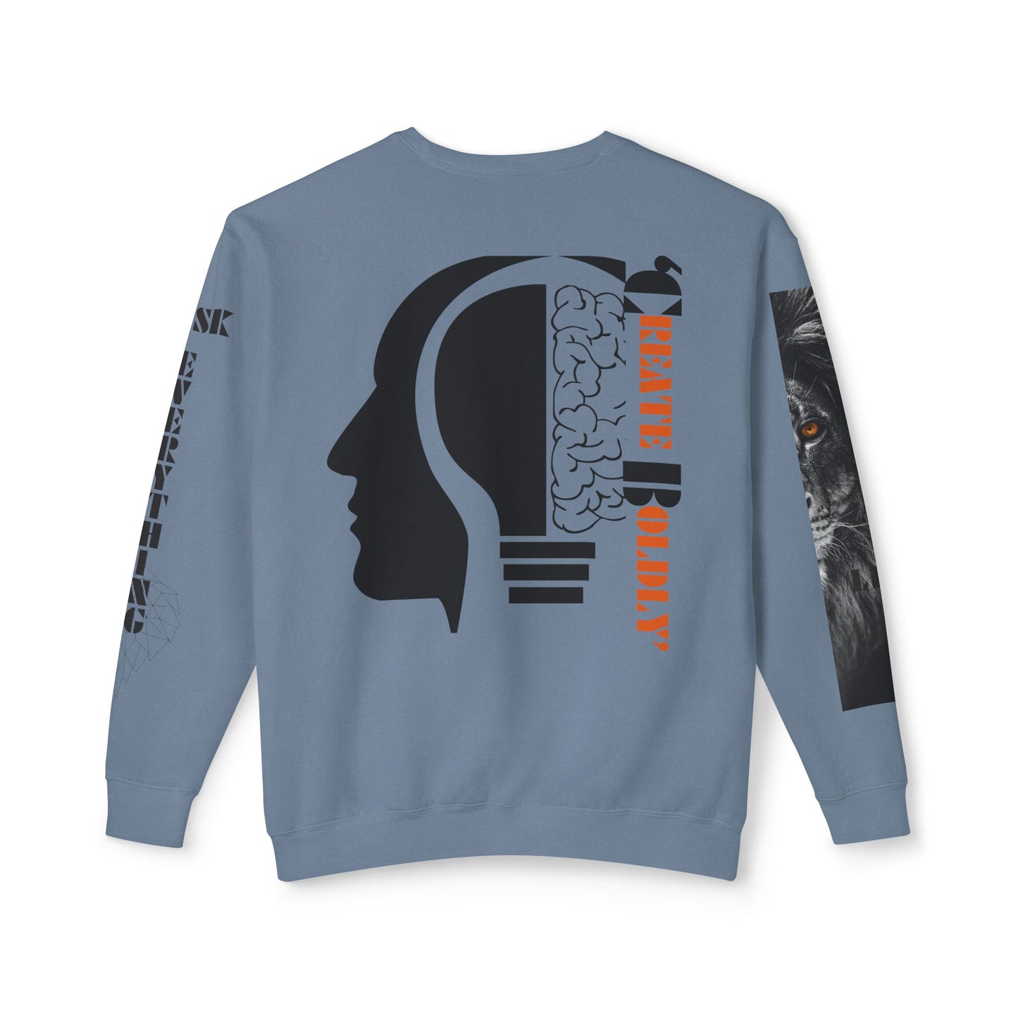 Unisex Lightweight Crewneck Sweatshirt | Graphic Design Comfortable for Everyone