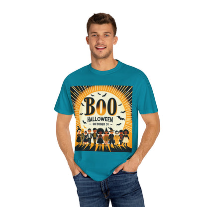 Funny HALLOWEEN T-shirt: Unisex Garment-Dyed T-shirt