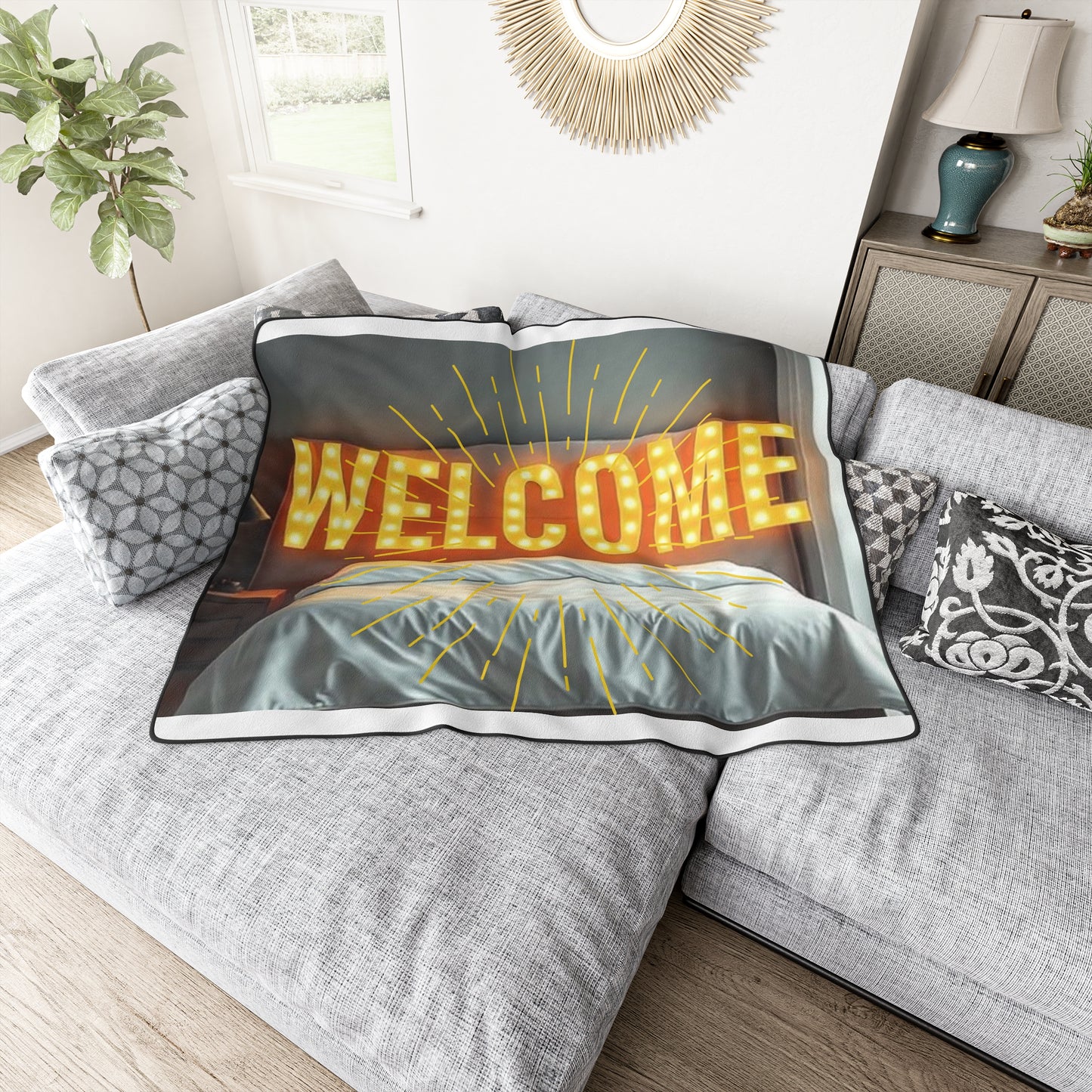 Polyester Blanket - Cozy Decor for Home & Events