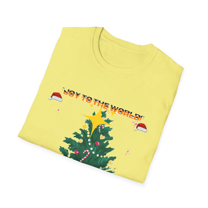 "Festive Christmas Unisex Softstyle T-Shirt | Exclusive Artify Design Holiday Apparel"