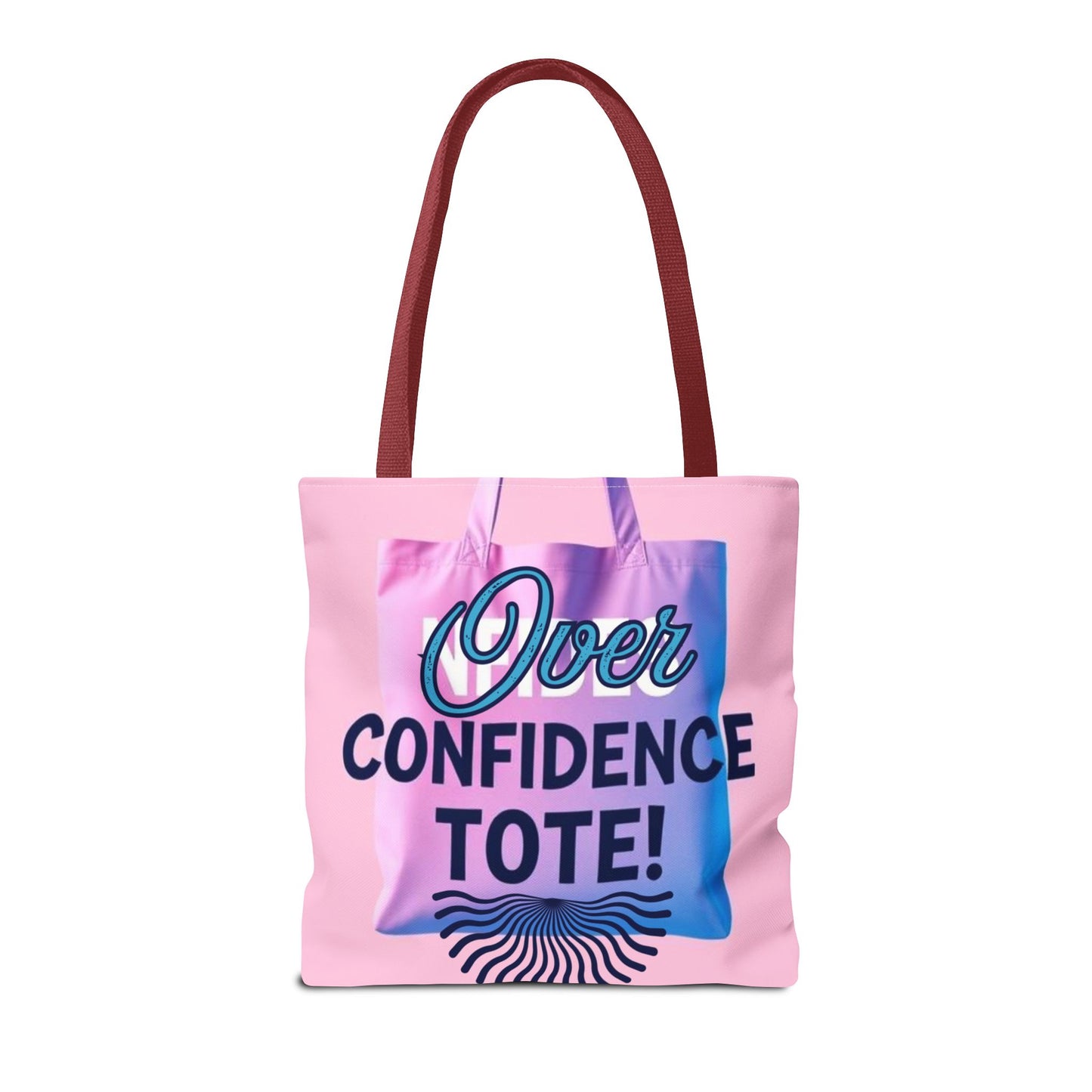 Over Confidence Tote Bag - Stylish & Fun Carryall for Self-Expression